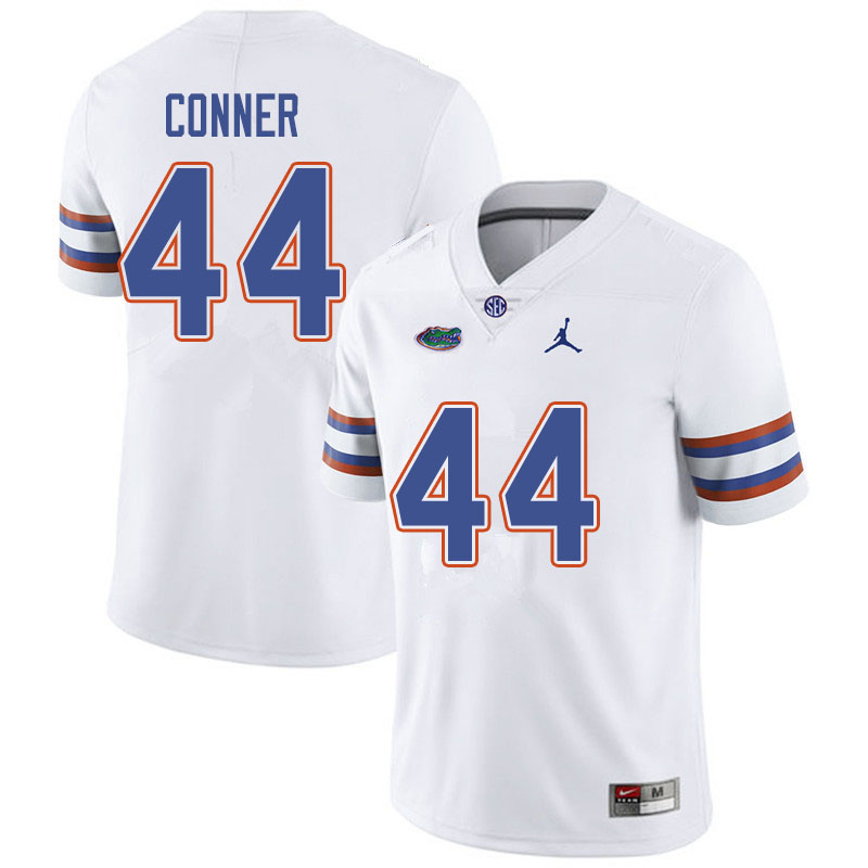 Jordan Brand Men #44 Garrett Conner Florida Gators College Football Jerseys Sale-White